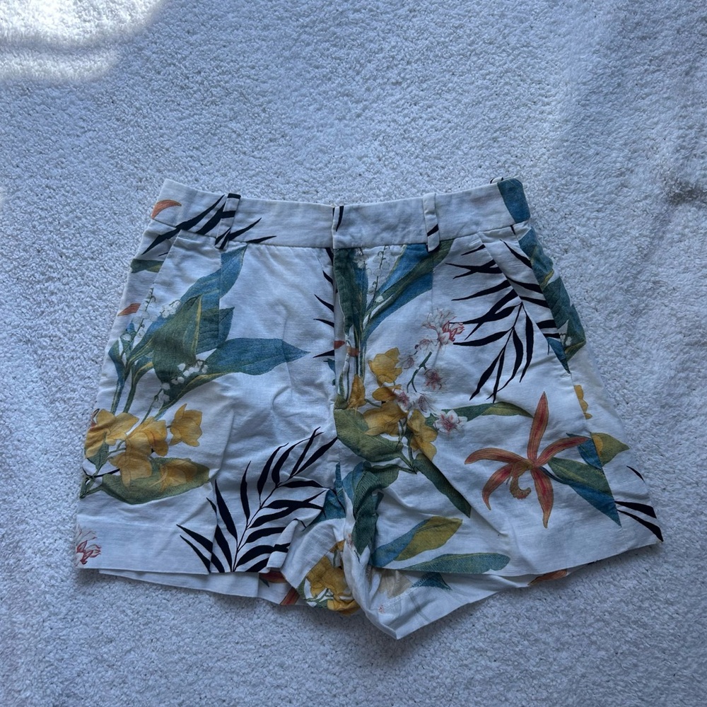 Zara Linen Shorts